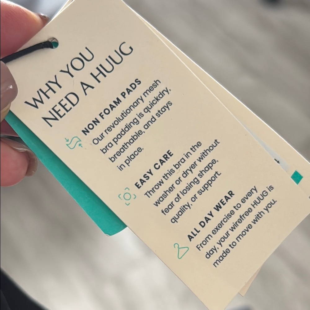 Black Full-Coverage Bra - image 5